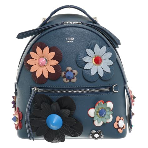 fendi back to school mini backpack blue|Fendi Back To School Mini Backpack .